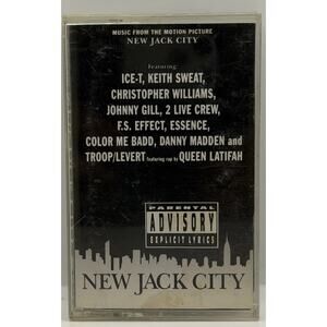 New Jack City Cassette Tape 90s Hip Hop Original Soundtrack Ice T 2 Live Crew